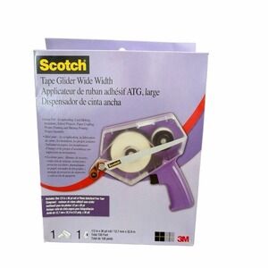 Scotch Purple Tape Glider Wide Width NIB